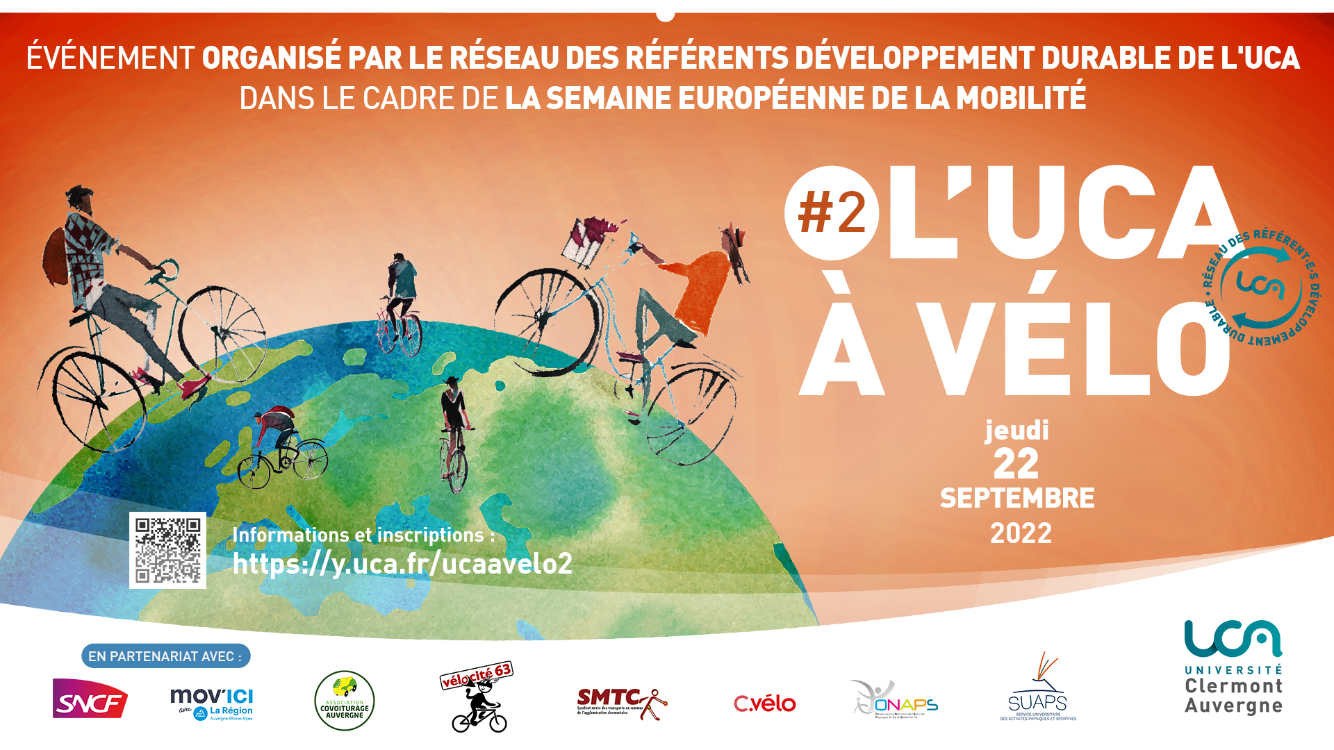 L'UCA à vélo