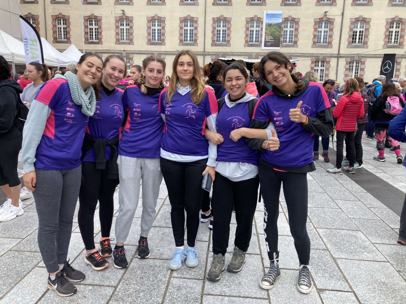 « Aurillac pour Elles » : les étudiantes de Génie Biologique s’engagent !